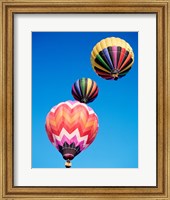 Different Angles of Hot Air Balloons Fine Art Print