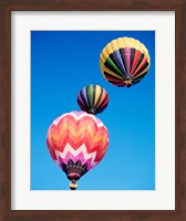 Different Angles of Hot Air Balloons Fine Art Print