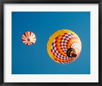 View of Hot Air Balloons from Below Fine Art Print