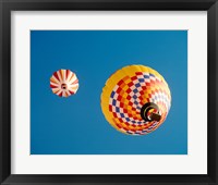 View of Hot Air Balloons from Below Fine Art Print