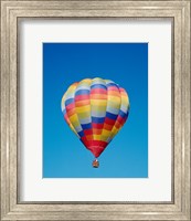 Low angle view of a hot air balloon in the sky, Albuquerque, New Mexico, USA Fine Art Print