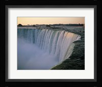 High angle view of a waterfall, Niagara Falls, Ontario, Canada Fine Art Print