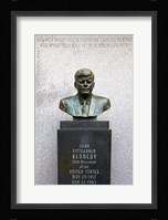 JFK Bust by Evangelos Frudakis at Kennedy Plaza, Boardwalk, Atlantic City, New Jersey, USA Fine Art Print