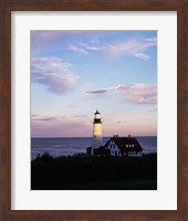 Portland Head Lighthouse Vertical Cape Elizabeth Maine USA Fine Art Print