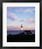 Portland Head Lighthouse Vertical Cape Elizabeth Maine USA Fine Art Print