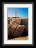 Peggy's Cove Lighthouse Peggy's Cove Nova Scotia Canada Fine Art Print