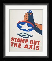 Stamp Out the Axis Framed Print