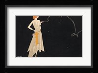 Woman Smoking Fine Art Print
