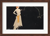 Woman Smoking Fine Art Print