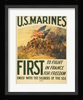 Enlist with the Soilders of the Sea Fine Art Print