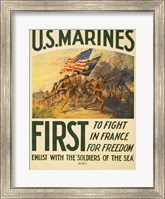 Enlist with the Soilders of the Sea Fine Art Print