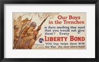 Our Boys in the Trenches Fine Art Print