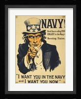 I Want You Framed Print