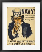 I Want You Framed Print