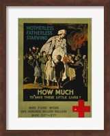 How Much to Save These Lives War Fund Week Fine Art Print