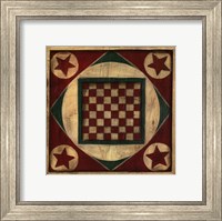 Small Antique Checkers Fine Art Print