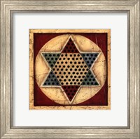 Small Antique Chinese Checkers Fine Art Print