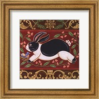Folk Rabbit I Fine Art Print