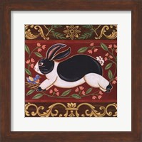 Folk Rabbit I Fine Art Print