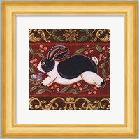 Folk Rabbit I Fine Art Print