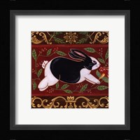 Folk Rabbit II Fine Art Print
