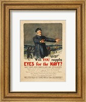 Eyes for the Navy Fine Art Print