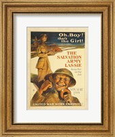 The Salvation Army Lassie Fine Art Print