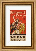 Don't Dream of Victory - Fight For It! Fine Art Print