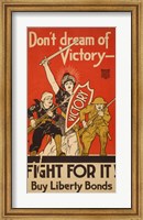 Don't Dream of Victory - Fight For It! Fine Art Print