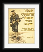 Your Country Needs You Now Fine Art Print