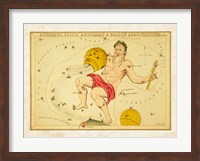 Aquarius, Pices Australis & Ballon Aerostatique Constellation Fine Art Print