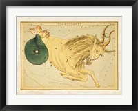 Capricornus Zodiac Sign Framed Print