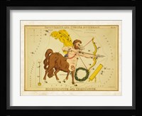 Sagiuuarius and Corona Australis Framed Print