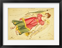 Virgo Zodiac Sign Framed Print