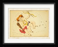 Gemini Zodiac Sign Framed Print