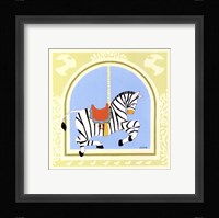 Zebra Carousel Fine Art Print