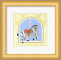 Zebra Carousel Fine Art Print