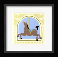 Horse Carousel Framed Print