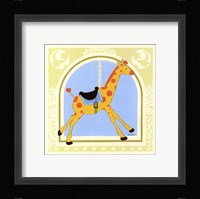 Giraffe Carousel Fine Art Print
