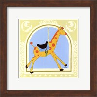 Giraffe Carousel Fine Art Print