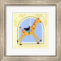 Giraffe Carousel Fine Art Print