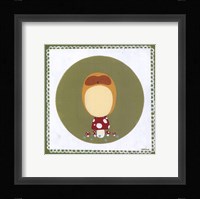 Owl Cameo II Framed Print