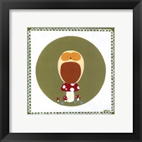 Owl Cameo III Fine Art Print