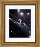 The Flying Redpaths Royal Hanneford Circus act Fine Art Print