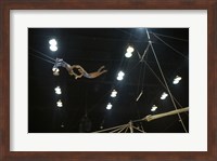 The Flying Redpaths Royal Hanneford Circus in the air Fine Art Print