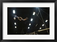 The Flying Redpaths Royal Hanneford Circus in the air Fine Art Print