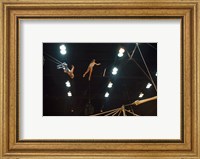 The Flying Redpaths Royal Hanneford Circus in action Fine Art Print