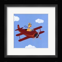 In The Clouds Framed Print