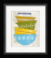 Retro Ware III Framed Print