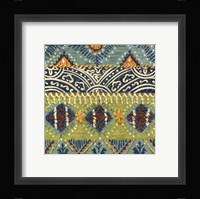 Eastern Textile II Framed Print